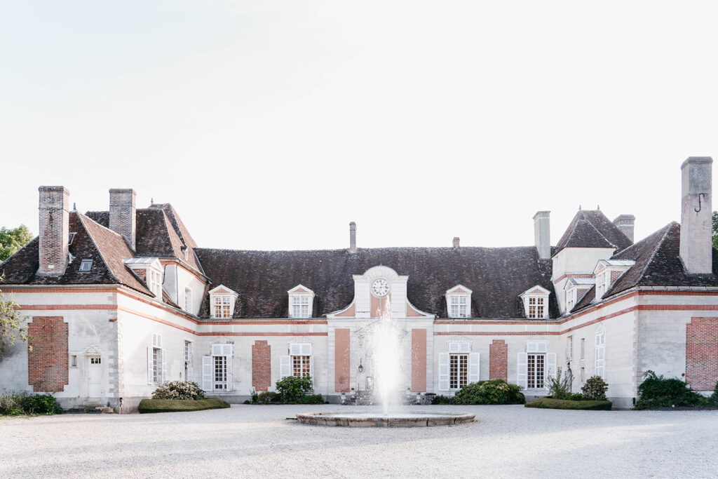 Courtyard chateau