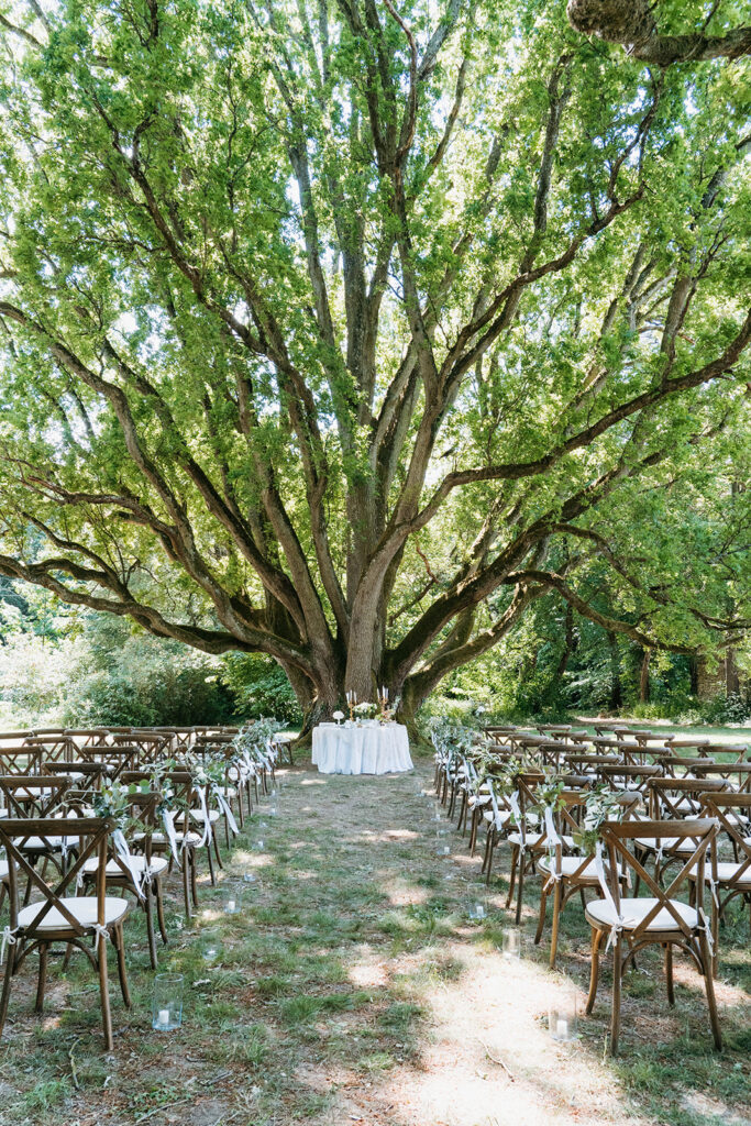 Wedding ceremony outdoor